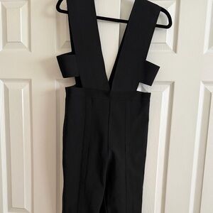 Black Bandage Jumpsuit